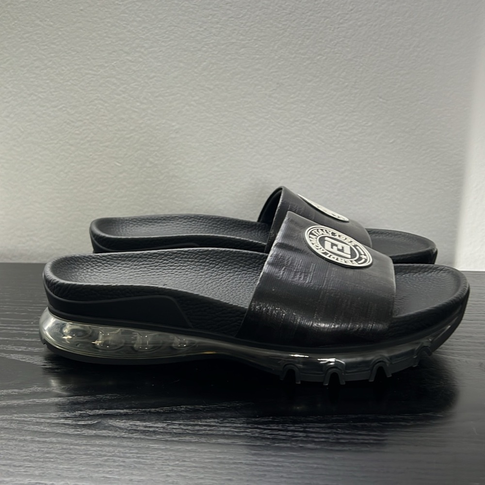 Authentic Fendi Ff Monogrammed Men’s Slides - image 2